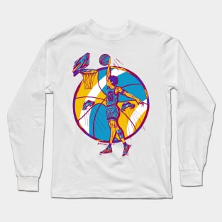 Triad Legendary Baller Number 8 Long Sleeve T-Shirt